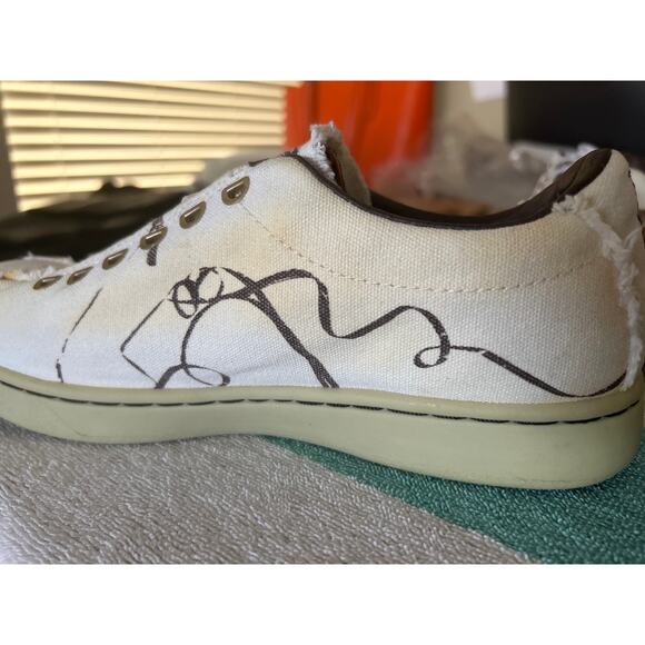 L.A.M.B. Canvas Rasta Sneakers Y2K - Picture 11 of 11